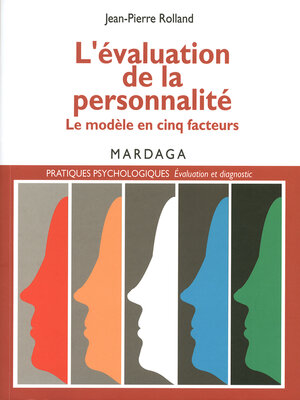 cover image of L'évaluation de la personnalité